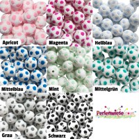 Motivperle Silikon Fußball